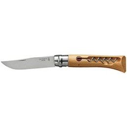 COLTELLI OPINEL VIROBLOC LAMA INOX CAVATAPPI