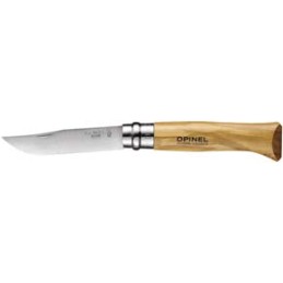 COLTELLI OPINEL VIROBLOC INOX MANICO OLIVIER N.6VRI