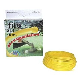 FILO DECESP.3 X 50 MT.TONDO GIALLO