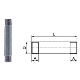 VITI PROLUNGAMENTO ZN 3/4X200 630