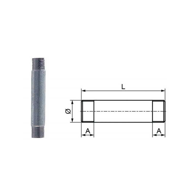 VITI PROLUNGAMENTO ZN 3/4X100 630