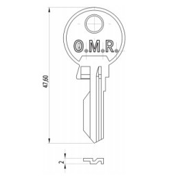 CHIAVI OMR X VALVOLE GAS SCHG05122