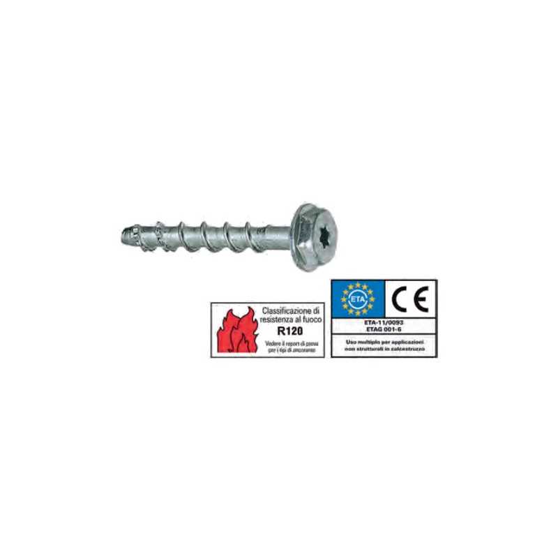 VITI CALCESTRUZZO T.E. FISCHER FBS-US 6X40/5 TE