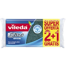 SPUGNE VILEDA GLITZI CRISTAL PZ.2+1