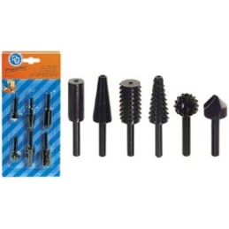 SET PG 447.00 6 FRESE E RASPE ROTATIVE ASSORTITE