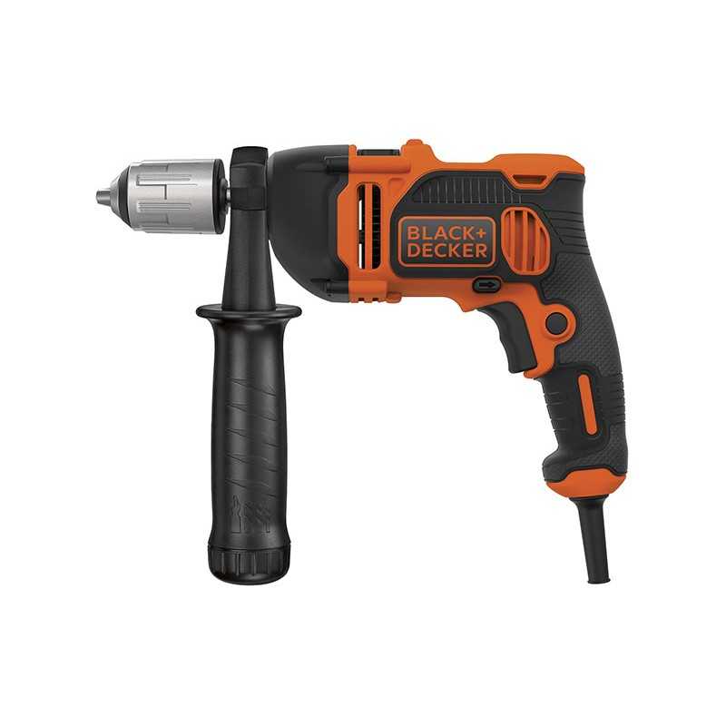 TRAPANO PERCUSSIONE BLACK+DECKER BEH850K-QS