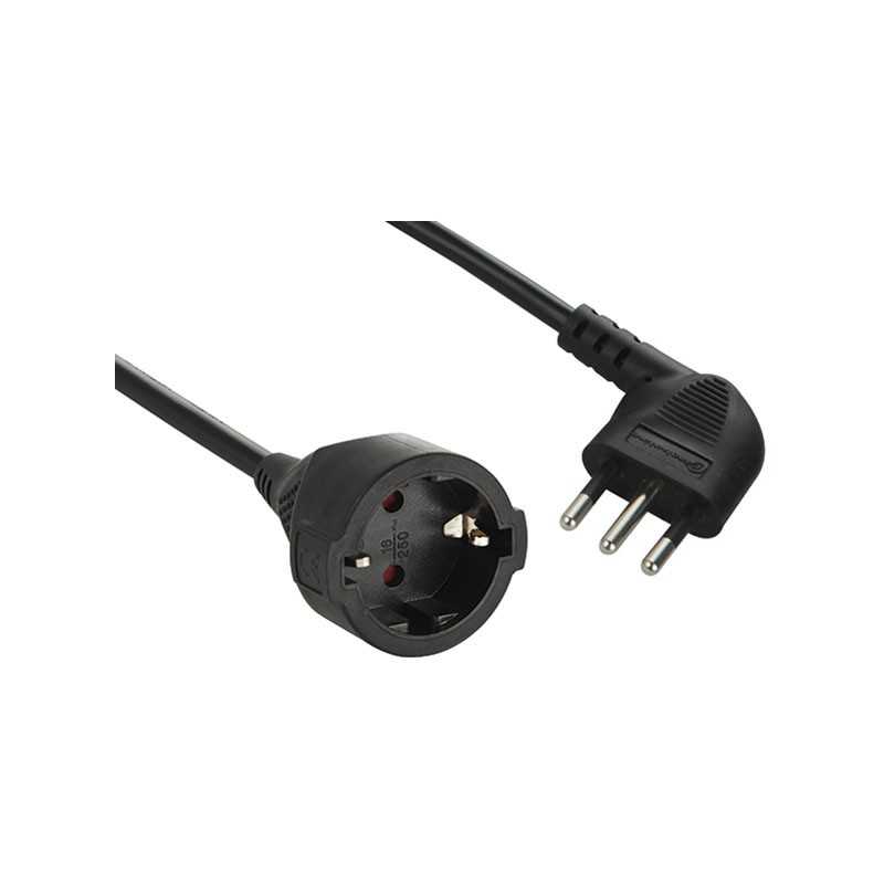 PROLUNGA ELETTRICA ELECTRALINE LINEARI 16A NERA 5 METRI