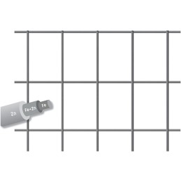 RETE ELETTROSALDATA ZINCATA PRIMA FIRST 75X50X1,9 CM.125