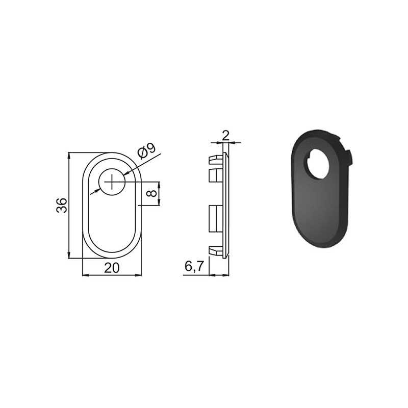 ADATTATORI SECUREMME F.CIL/COD 4099