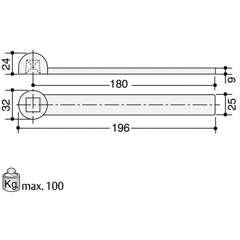 BRACCIO MAB INFERIORE NICHELATO AC2