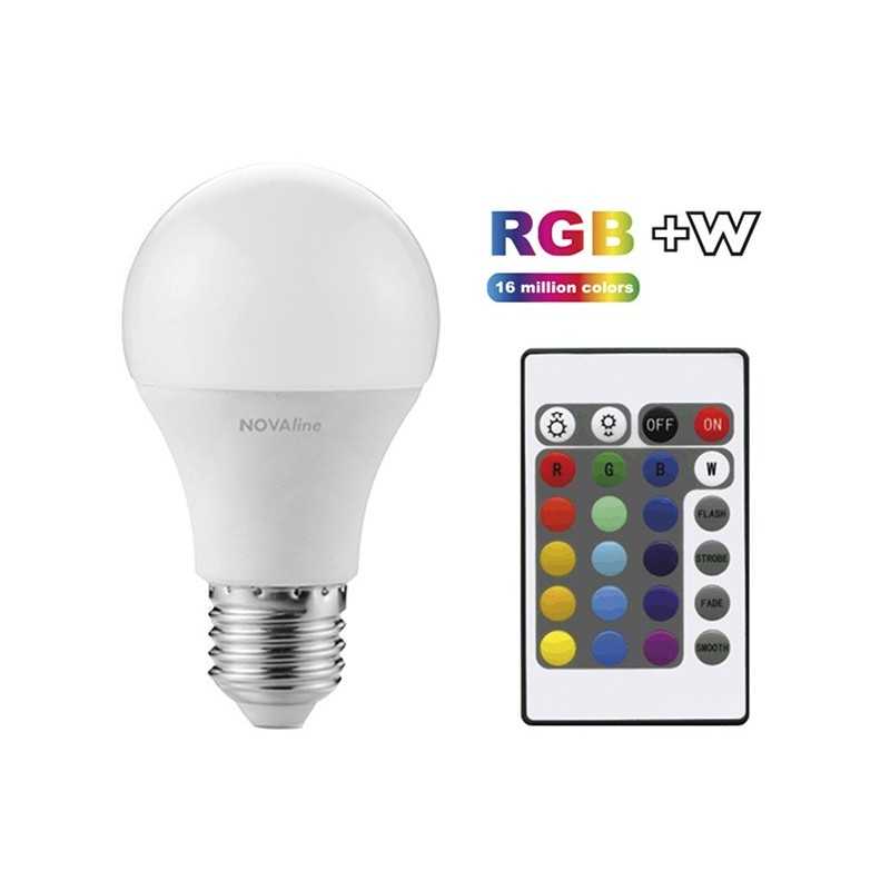 LAMP.NOVA LED GOCCIA E27 RGB+W 10W