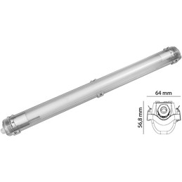 PLAFONIERE NOVA X TUBO LED 1X120