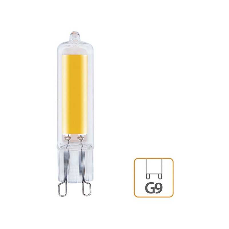 LAMP.NOVA G9 220V COB VETRO 3000 4W