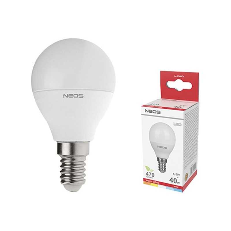 LAMP.NEOS LED SFERA E14 4000 5,5W