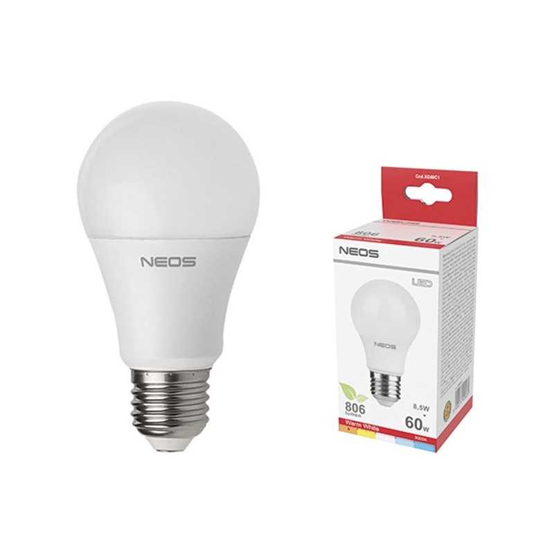 LAMP.NEOS LED GOCCIA E27 3000 8,5W