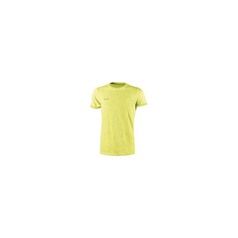 T-SHIRT U-POWER FLUO GIALLA PZ3