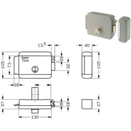 SERRATURE ELETTRICHE YALE 680