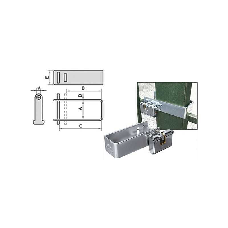 CRAVATTA PER CANCELLI VIRO ART.676