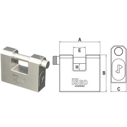 LUCCHETTI ISEO MONOBLOCCO 240-66