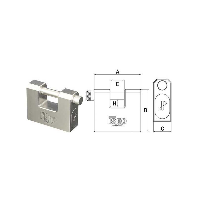 LUCCHETTI ISEO MONOBLOCCO 240-75