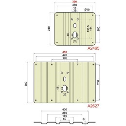 RINFORZO GRECATO DISEC A2465 PER BASCULANTE