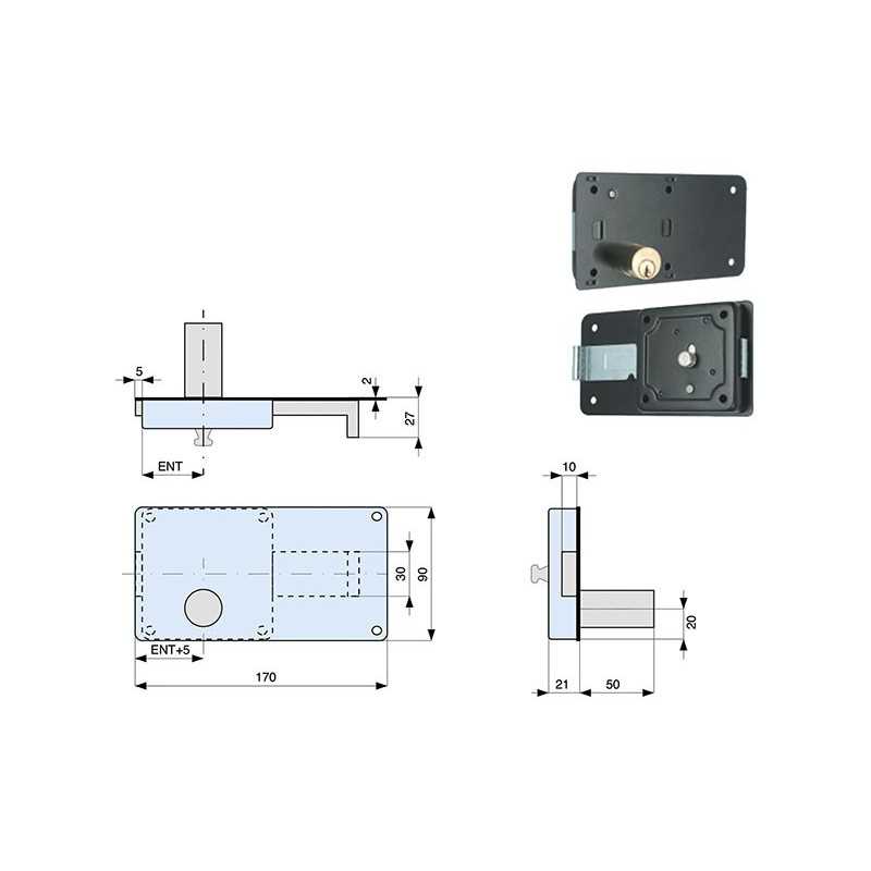 FERROGLIETTI 4 MANDATE MG ART.702 CIL.50