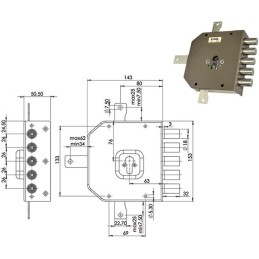 SERRATURE MOIA A455 QUINT 5