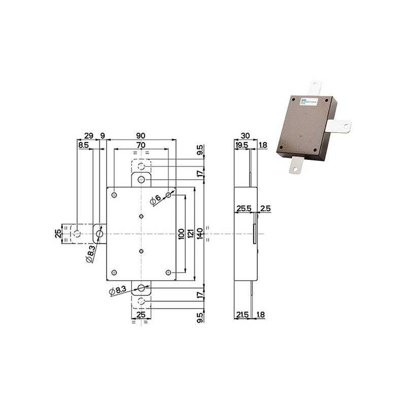 DEVIATORE MOTTURA SERIE 38 96145