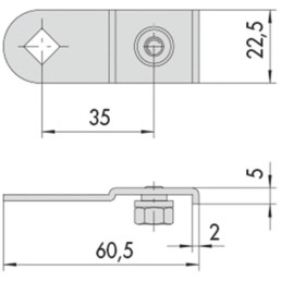 SBALZO CISA PER ASTE ART.6418.00