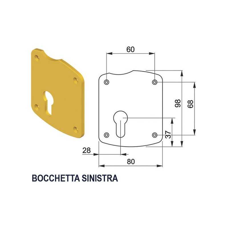 BOCCHETTA ASIMMETRICA DISEC A1608