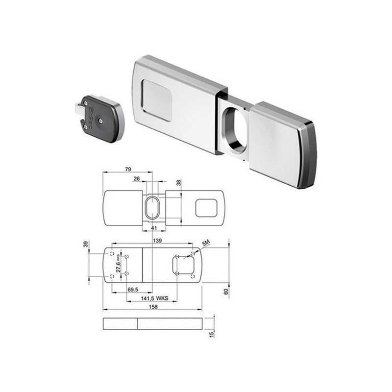 DEFENDER MAGNETICO DISEC MG740 PER SERRANDA