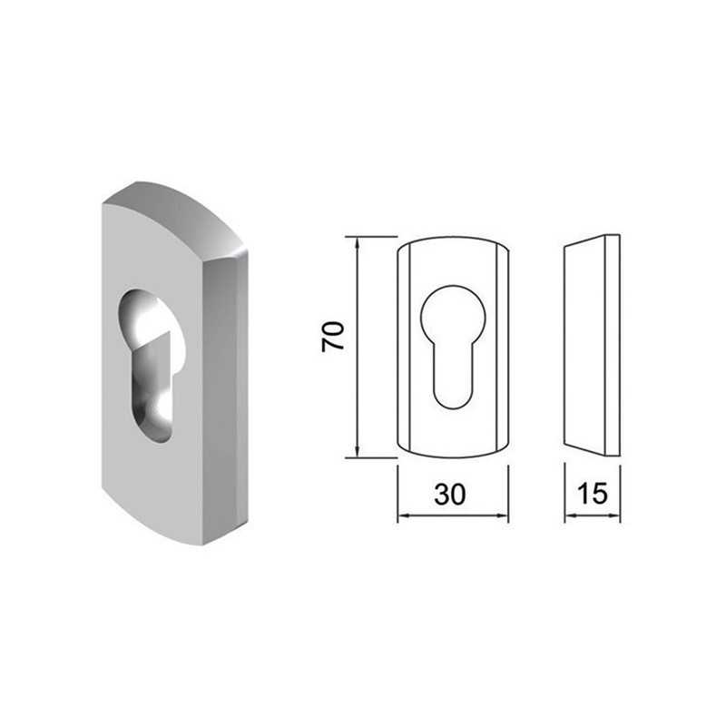 RIPARO DA SALDARE DISEC GG060015 X CILINDRO SAGOM.