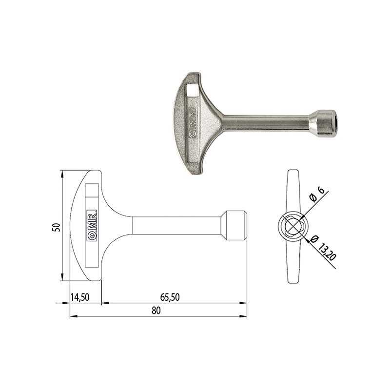 CHIAVI TRIANGOLARI T6 OMR SCHD05750