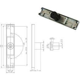 SERRATURE PER MOBILI TIPO CREMONESE OMR 220250