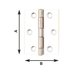 CERNIERE 121 MM.75-3 POL QUADRE