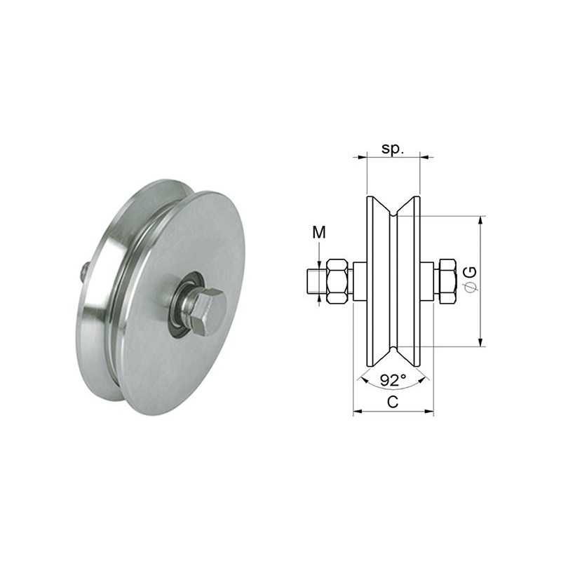 RUOTE COMBI 406 X CANC. GOLA Y D.140