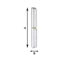 CERNIERE INOX 2 ALI SALD.1228 CM.12