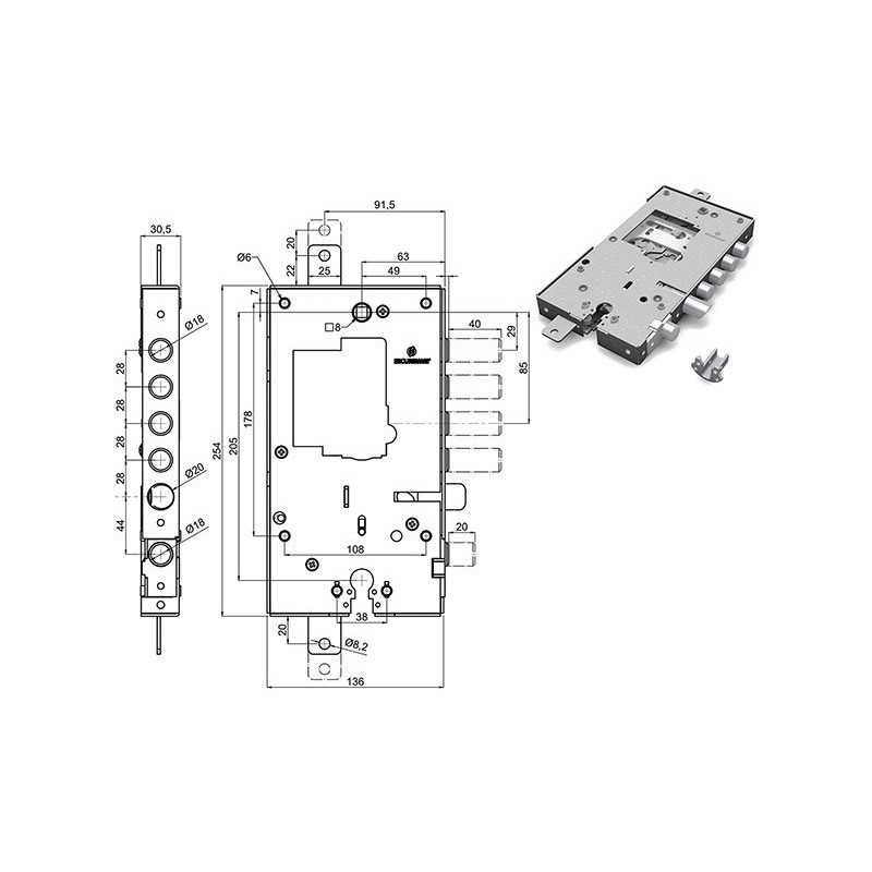 SERR.SECUREMME S/CU 4S1 2531.28 