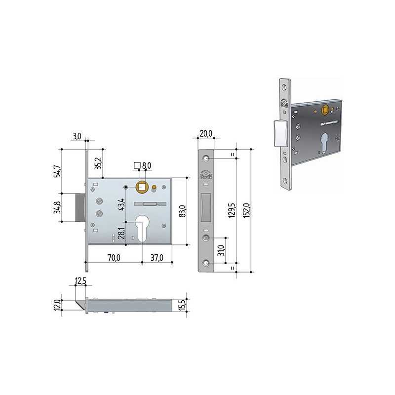 SERR.PREFER INF E.70 Q8 REV 5511