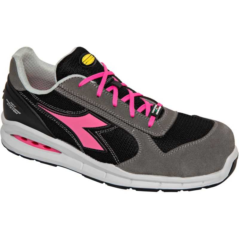 SCARPE ANTINFORTUNISTICHE DIADORA S1P RUN NET ROSA 