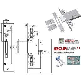 SERRATURE SECUREMME INF. SECURMAP11 TRIPLICI 2003