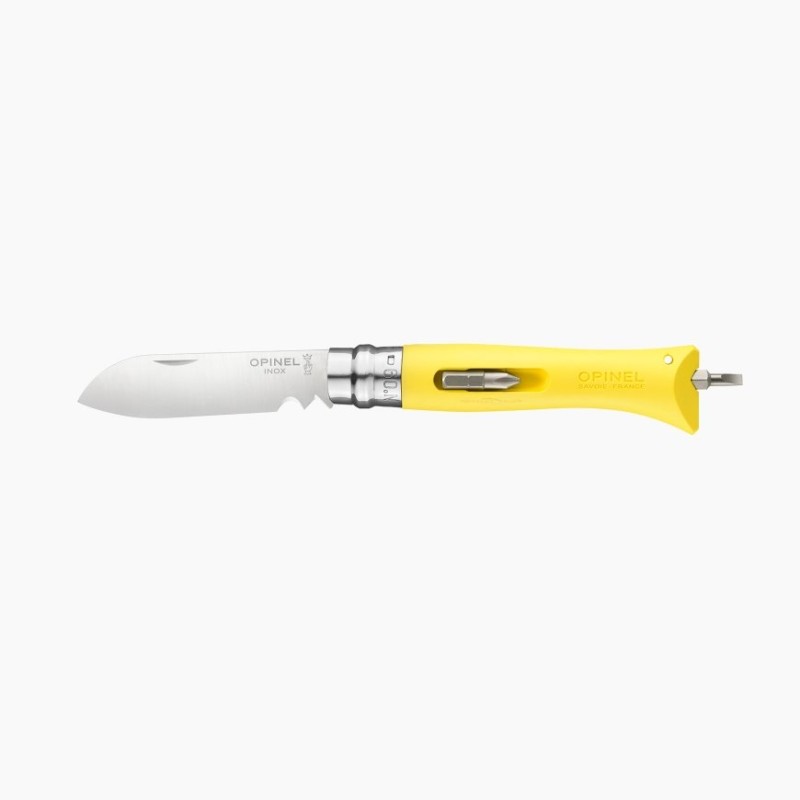 COLTELLI OPINEL BRICOLAGE GIALLO