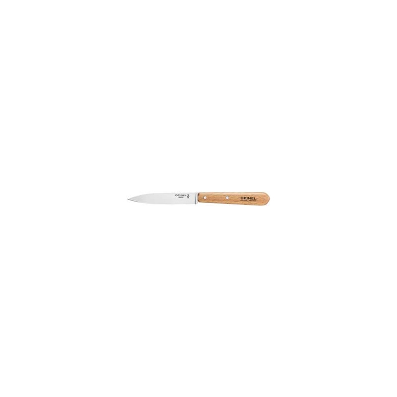 COLTELLI OPINEL CUCINA LAMA INOX MAN.LEGNO ART.112