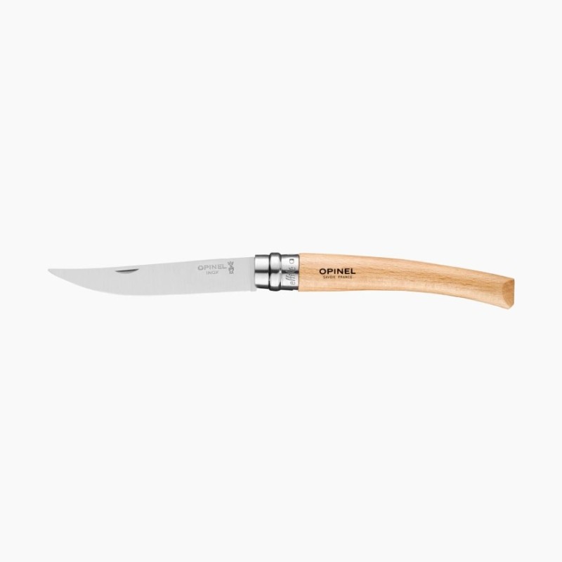 COLTELLI OPINEL A FILETTARE MANICO FAGGIO CM.10