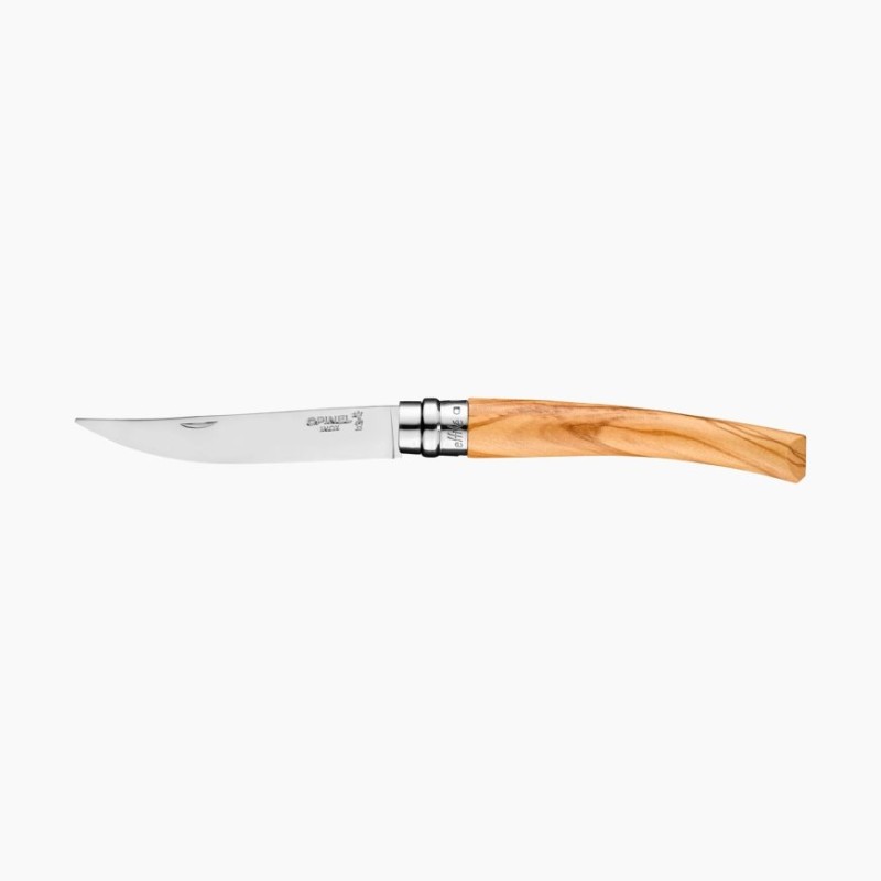 COLTELLI OPINEL A FILETTARE MANICO OLIVIER CM.10