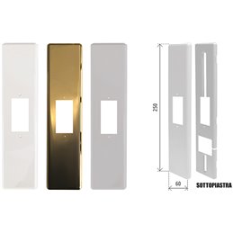 PLACCHE PER AVVOLGIBILI FAST ABS CON PIASTRA PER INTERRUTTORE