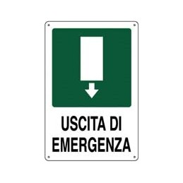 CARTELLI USCITA EMERGENZA 30X20