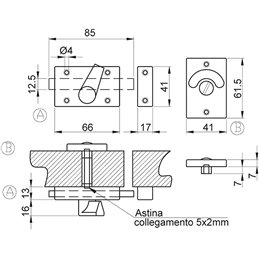 CHIAVISTELLI LIBERO/OCCUPATO ZAMA IBFM ART.48