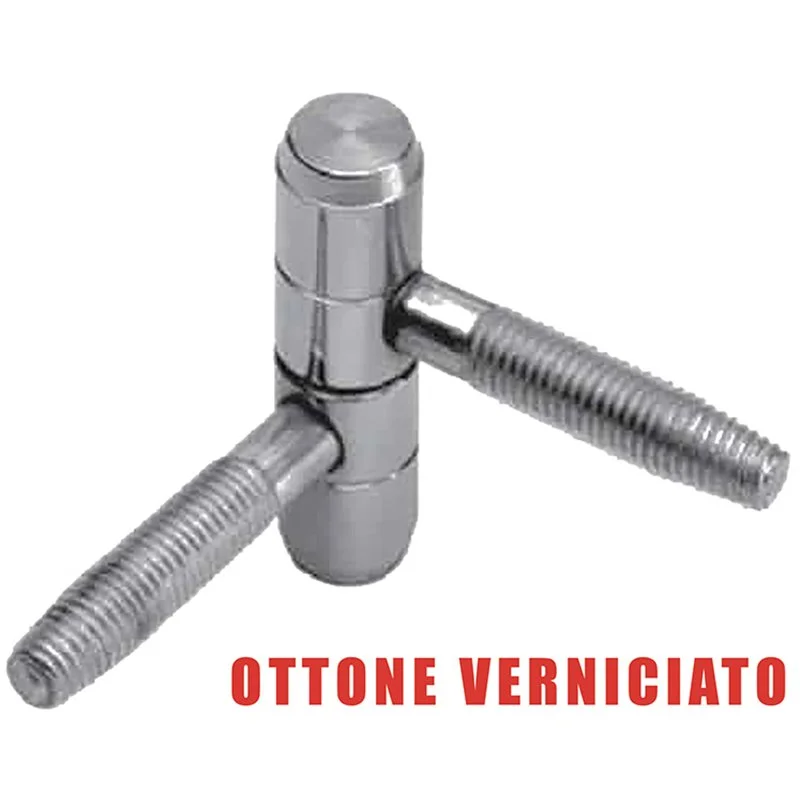CERNIERE PER LEGNO AGB ANUBA OTTONE VERNICIATO MM.14 CERNIERE PER LEGNO AGB ANUBA OTTONE VERNICIATO MM.14