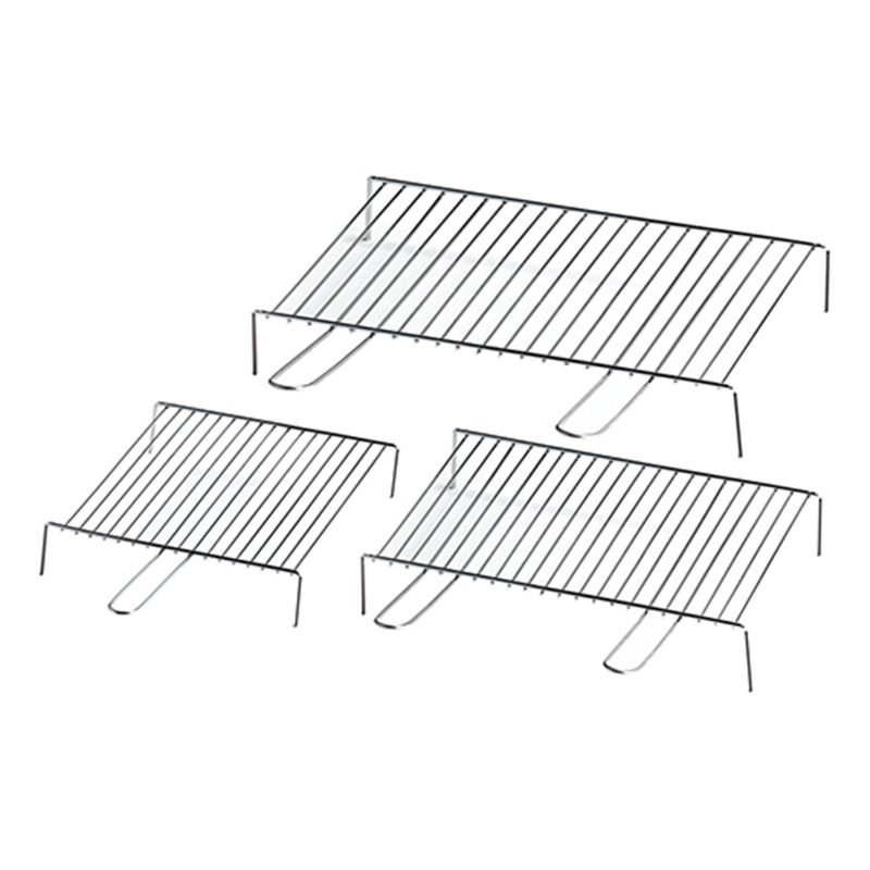 GRIGLIE PER BARBECUE ACCIAIO CROMATO CM.60X40